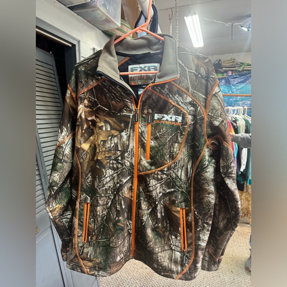 FXR Camouflage Men’s Zip Up